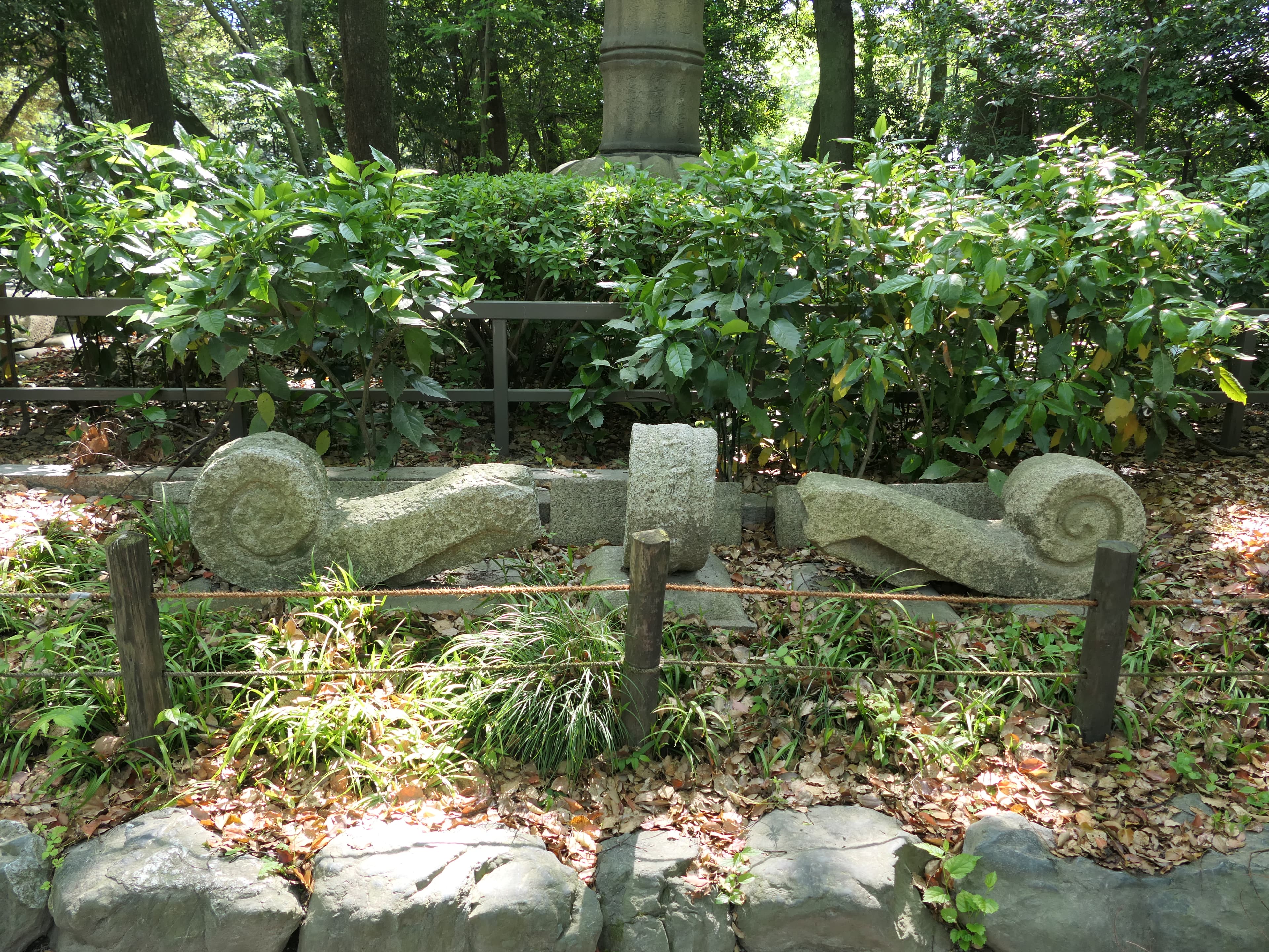 The shrine grounds of Atsuta Jingu in Atsuta Ward, Nagoya