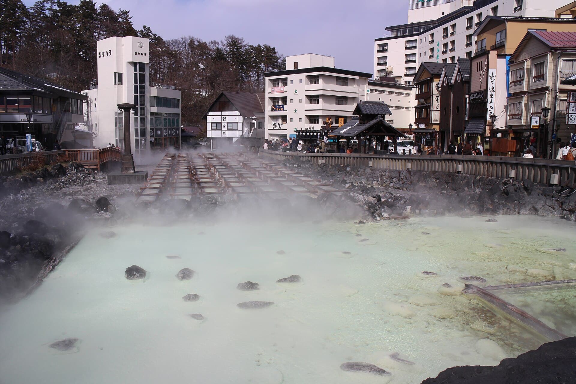 草津温泉 湯もみショー